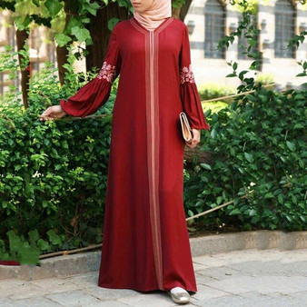 Dubai abaya turkish bangladesh woman abaya jilbab femme muslim dress islamic clothes caftan marocain kaftan #0515