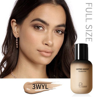 Pudaier Face Foundation Makeup Liquid Foundation Cream Matte