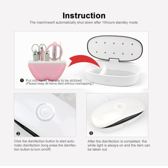 Portable Manicure Sterilization Smart Tool Box