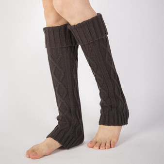 Warm Leggings Knitted Crochet Warm Leg Socks