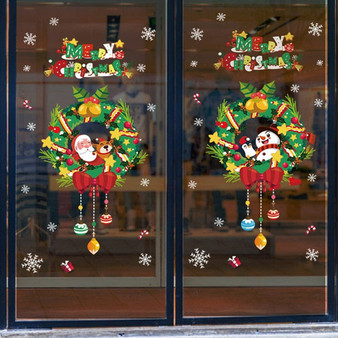 Holiday 27Pcs Christmas Window Stickers