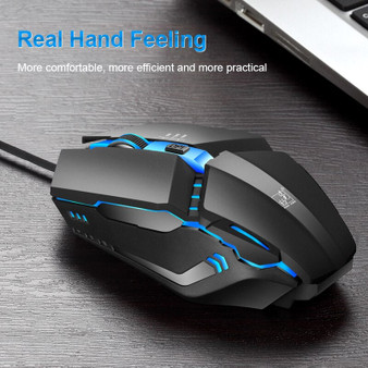 LED Mouses Ergonomic Mouse for Windows Xiaomi Huawei PC Laptop