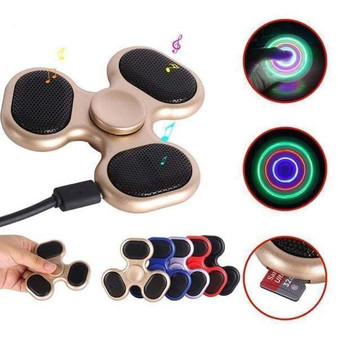 Fidget Spinner with LED/SD Card/Speaker