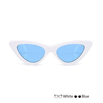 Retro Cat Eye Triangle Sunglasses