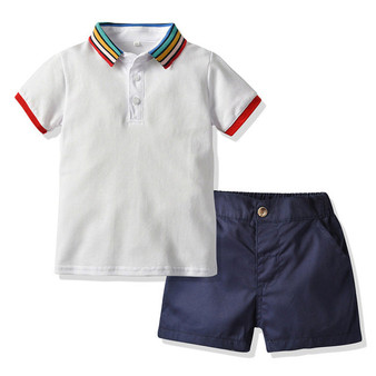 Tem Doger Boy Clothing Set 2019 Summer Kids Boys Clothes Suit Shorts Sleeve Tops+Shorts 2PCS Outfits Children Casual Tracksuit