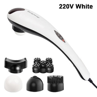 LUYAO 4 In 1 Electric Neck Massager Hammer Massage
