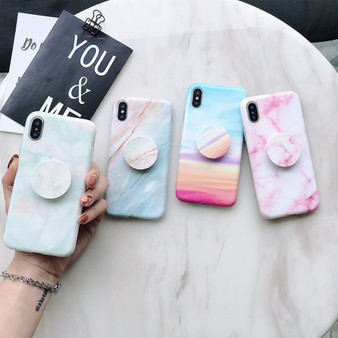 Marble Look Case for iPhone XS Max, XR