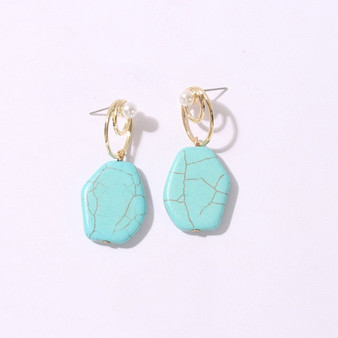 Bohemia Vintage Turquoises  Earrings