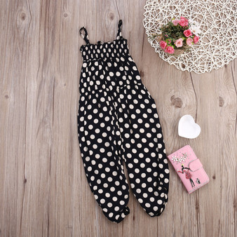 Polka Dot One-piece Romper / Jumpsuit Playsuit (7M - 6T)