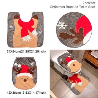 Christmas  Bathroom Curtain Merry Christmas Decor for Home Christmas 2019