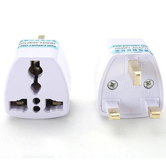USB Universal (US EU AU Converter to UK HK AC) Travel Power Plug Charger