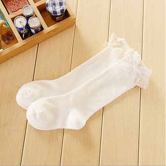 Princess Style Girls Lace Design Socks - Available in different colors (1 - 5 Years)