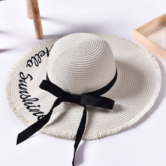 Floppy Straw hat- Handmade Weave