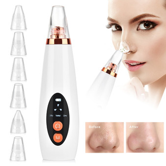 USB Facial Skin Care Acne Pore Cleaner/ Pimple Removal Vacuum Suction Tool