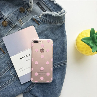 Cute Polka Dot  phone Cases For iphone