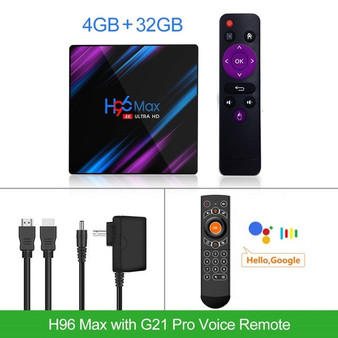 2020 H96 MAX RK3318 Smart TV Box Android 9 9.0 4GB 32GB 64GB 4K Youtube Media player H96MAX TVBOX Android TV Set