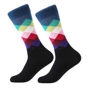 Knee High Cotton Socks Gradient Color  Style long  Socks