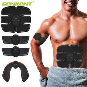 EMS Hip Trainer Muscle Stimulator Trainer ABS Fitness Lifting Buttock Abdominal Trainer Fitness Body Slimming Massage Unisex