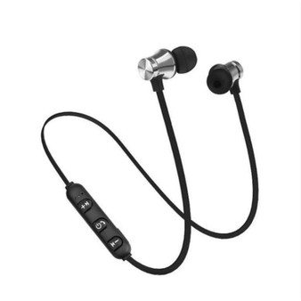 NEW Magnetic Bluetooth Earphone Sport Wireless Headphone Bluetooth Headset Handsfree Earbuds With Mic For Huawei Xiaomi Samsung