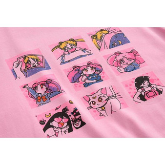 Sailor Moon T-Shirt Harajuku Cartoon Top #JU2399