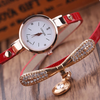 Ladies Gold Luxury Bracelet Watch