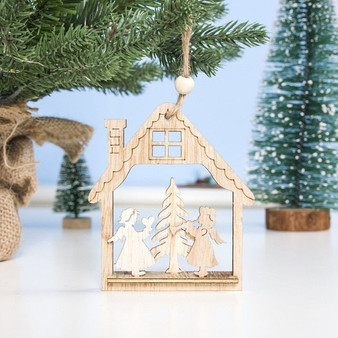 3D Christmas Wooden Ornament