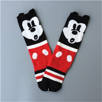 Spring Autumn Unisex Baby Boy long Socks Fashion cartoon