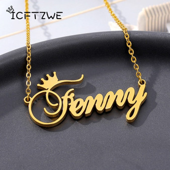 Amazing Custom Name Crown Necklace (Buy 2 Get 1 Free)