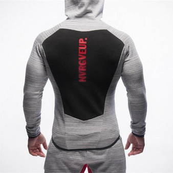 2020 NEW Men's Sports Suit Brand Clothing Men Tracksuit Zipper Sets Sweatshirt Muscle men Hoodies+Pants Sets gyms Running Suit