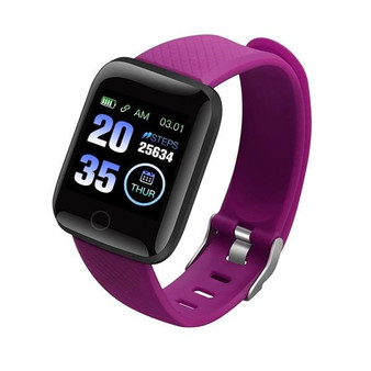 Smart Watch 116 Plus Heart Rate Smart Wristband Sports Watches Smart Band Waterproof Smartwatch for Android iOS