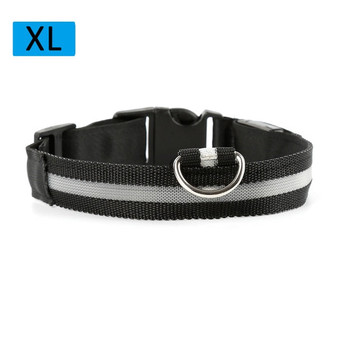 Nylon Pet Dog Collar LED Light