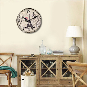 Ten Styles Large Wall Clock