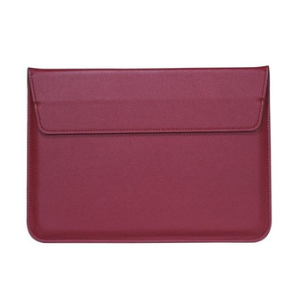Leather Finish Sleeve Case For Macbook & Laptops