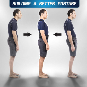 Posture Corrector Magnetic Therapy Adjustable Shoulder Back Brace Support Belt