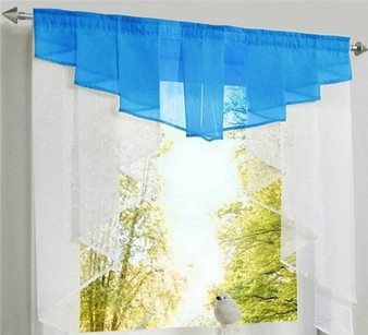 Flying Tulle Kitchen Curtain