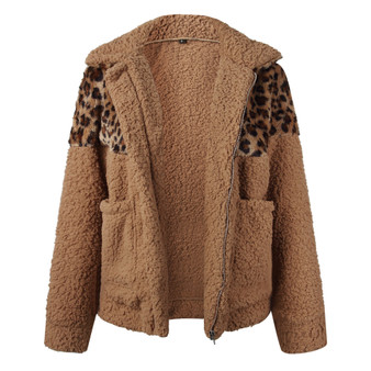 Autumn Winter Warm Soft Jacket Pocket Zipper Faux Fur Coat Bear Teddy Outerwear/Free Shipping