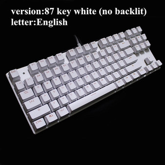 Mechanical Keyboard 87 keys Blue Switch Gaming Keyboards