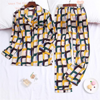 Women's Horse Print Set 2 Sleepwear Pajama With Pocket/Free Shipping