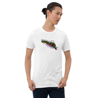 Rainbow Sparkle Bunny Short-Sleeve Unisex T-Shirt