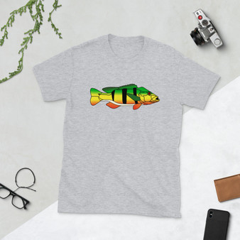 Peacock Bass Short-Sleeve Unisex T-Shirt