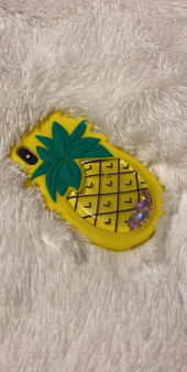 Pineapple Quicksand  For iPhone 11 Pro Max, 11 Pro, 11, Xs Max, XS/X, Xr, 8/7 Plus, 8/7, 6s Plus, or 6/6s