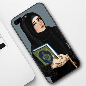 Woman In Hijab iPhone 11 Pro Max, 11 Pro, 11, Xs Max, XS/X, Xr, 8/7 Plus, 8/7, 6s Plus, or 6/6s
