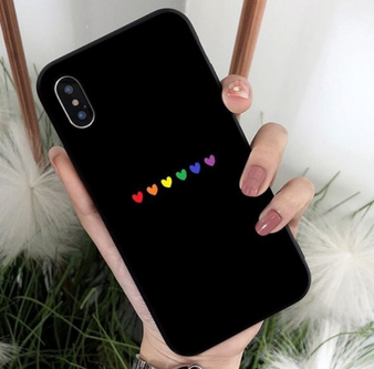 LGBT Silicone Case For iPhone 11 Pro Max, 11 Pro, 11, Xs Max, XS/X, Xr, 8/7 Plus, 8/7, 6s Plus, or 6/6s