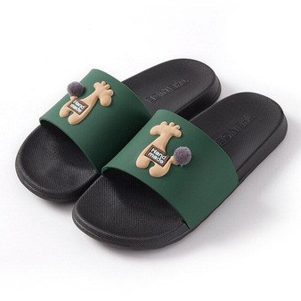 Women Indoor Summer Slippers Cute Animal