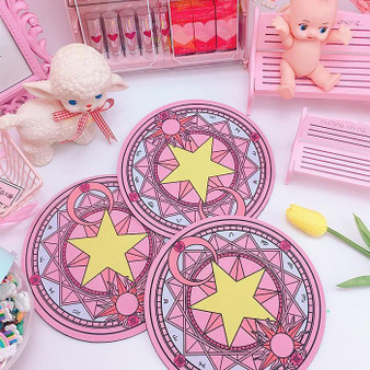 Cardcaptor Sakura Magic Clow Circle Mouse Pad [2 Colors] #JU2282