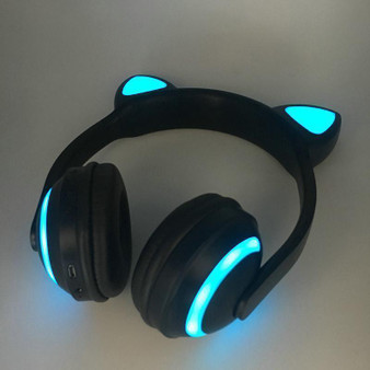Kawaii Cat Ear Wireless LED Bluetooth Headphones [7 Colors] #JU2057