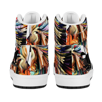 Olanquan High Top Leather Sneakers