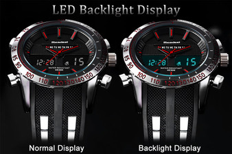 Men Waterproof Sports Watch Digital And Analog