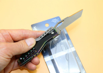 Sanrenmu 787 Portable Survival Folding Knife with Belt Clip