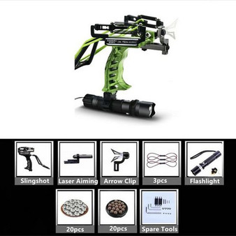 Powerful Fishing Slingshot Rig Catapult with Fishing Tackle